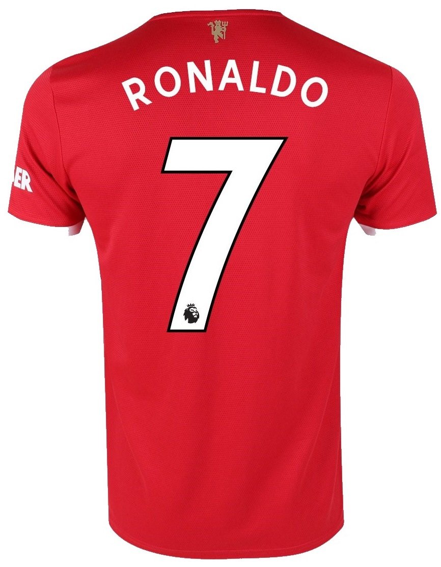 Camisa I Manchester United 2021 2022 Adidas oficial 7 Cristiano Ronaldo